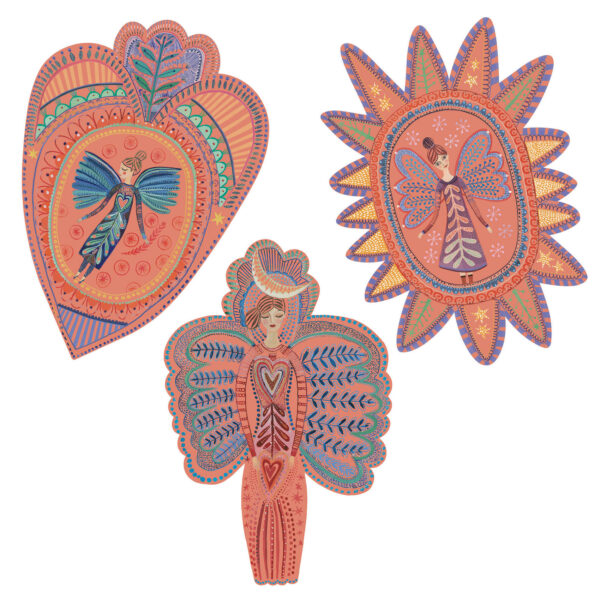 DJECO Angels - seškrabávací obrázky - Image 3