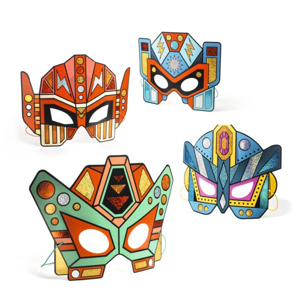 DJECO DIY Masky superrobotů k dotvoření - Image 2