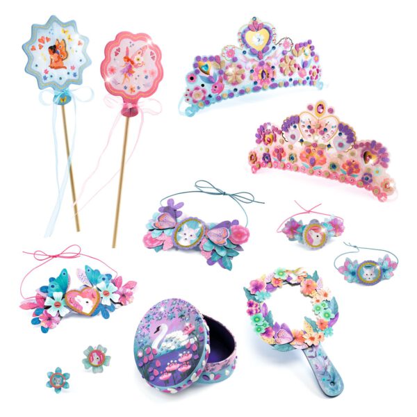 DJECO DIY Velká kreativní sada - Pro princezny - Image 2
