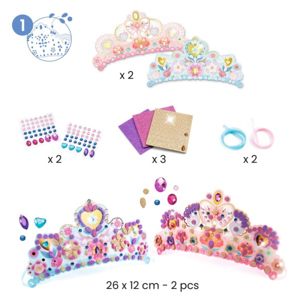 DJECO DIY Velká kreativní sada - Pro princezny - Image 4
