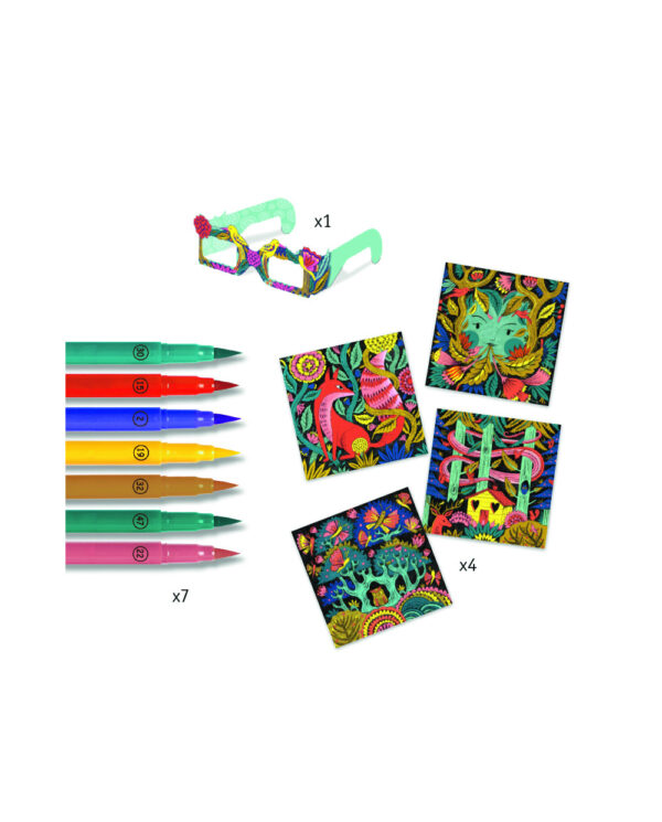DJECO Fantastický les s 3D efektem - Image 2