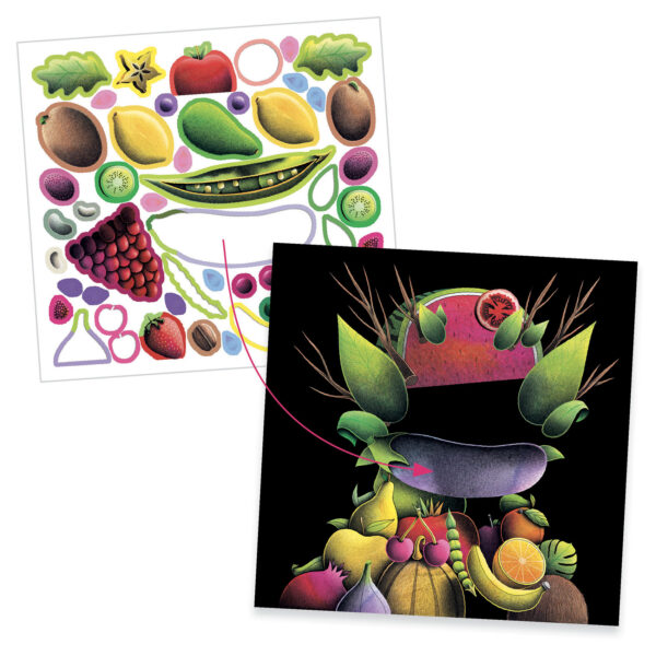 DJECO Inspired by Giuseppe Arcimboldo - Jarní zelenina - Image 3