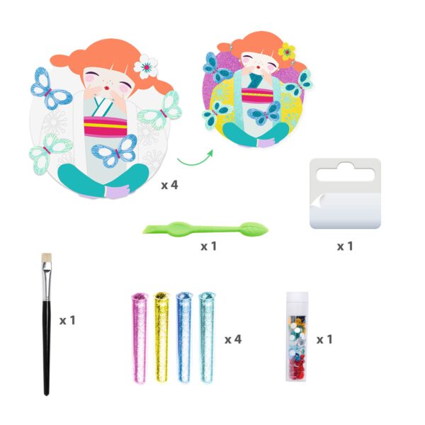 DJECO Kreativní sada s písky Onnanoko - Image 3