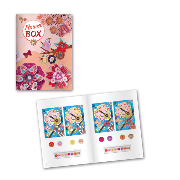 DJECO Luxusní výtvarný set Květinová zahrada - Image 4