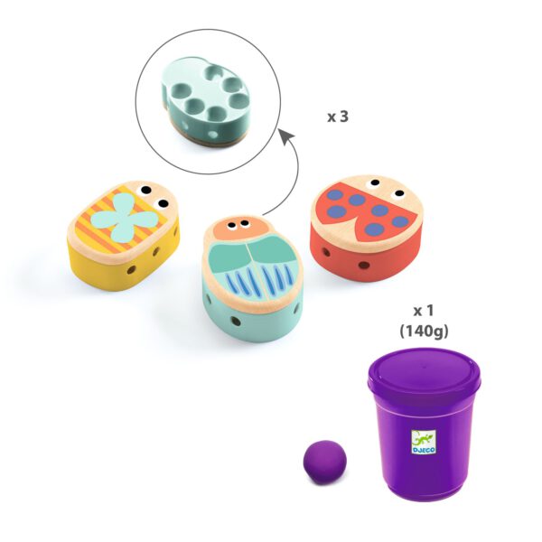 DJECO Modelínový set pro nejmenší Broučci - Image 3