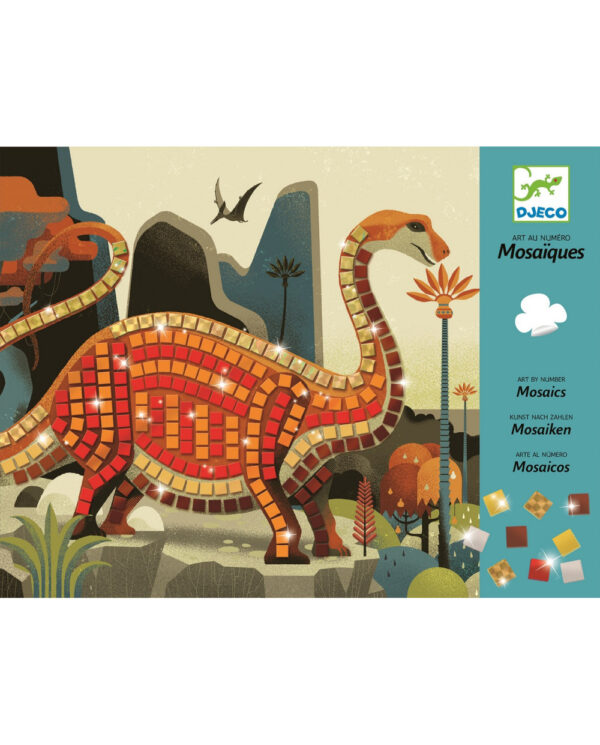DJECO Mozaika Dinosauři