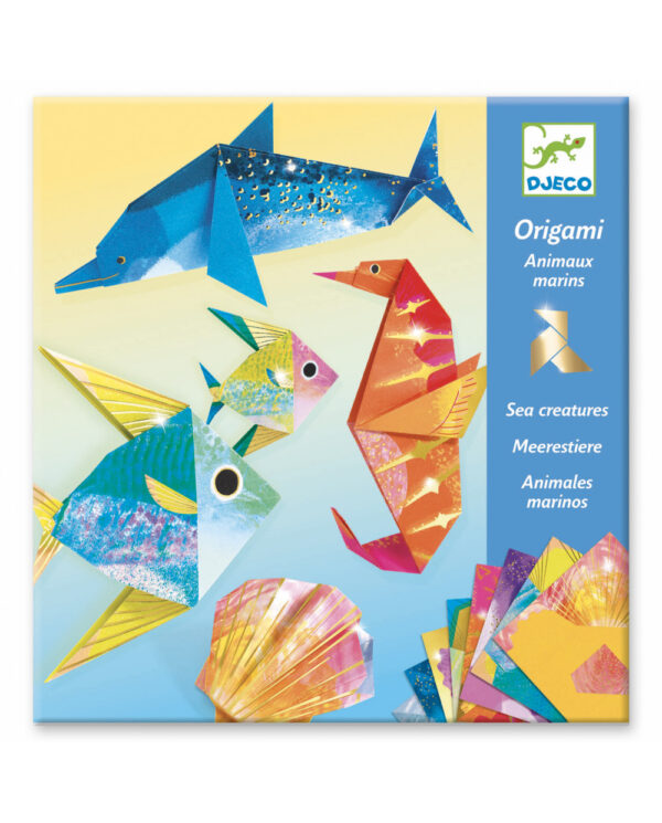 DJECO Origami metalické Pod vodou