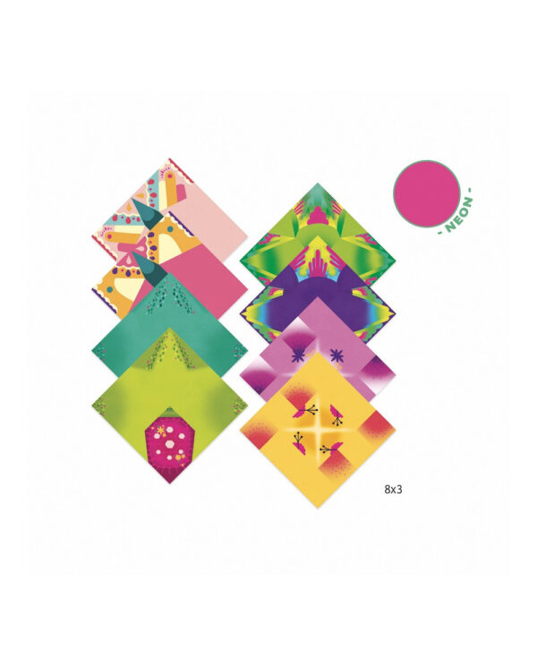 DJECO Origami neonové Tropy - Image 2