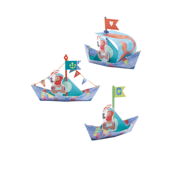 DJECO Origami skládačka plovoucí lodě - Image 3