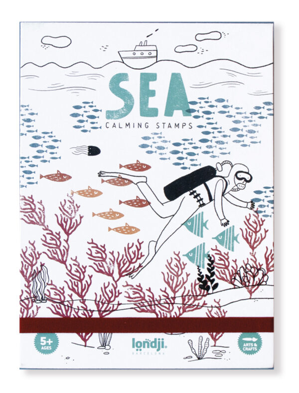 LONDJI Razítkovací set - Calm Stamps - Sea