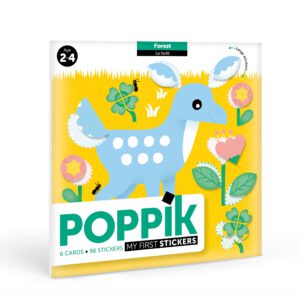 POPPIK Moje první samolepky Les