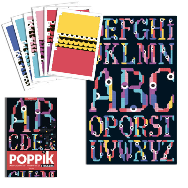 POPPIK Samolepkový plakát Abeceda - Image 3