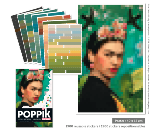POPPIK Samolepkový plakát Frida Kahlo - Image 2