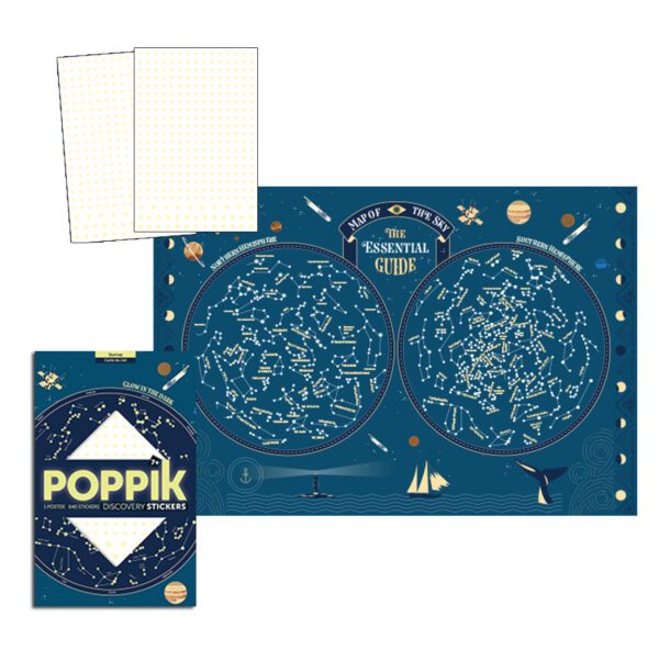 POPPIK Samolepkový plakát Mapa hvězd - Image 2