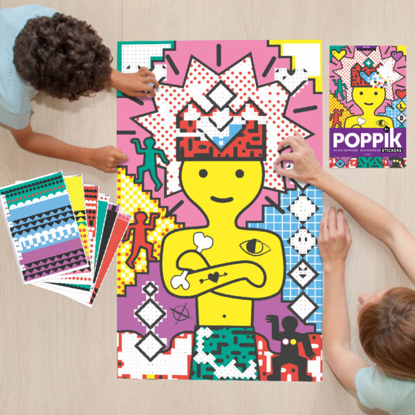 POPPIK Samolepkový plakát Pop Art - Image 2