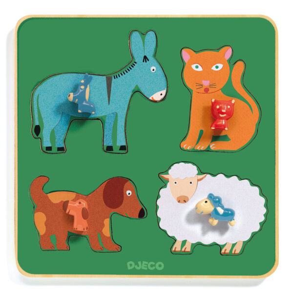 DJECO Puzzle malá farma - Image 2