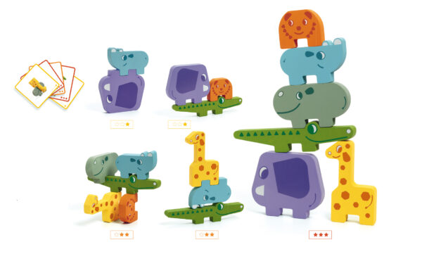 DJECO Puzzlové kostky zvířatka ze Zoo - Image 3
