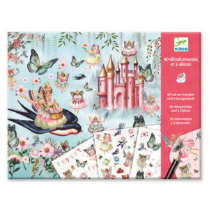 DJECO Sada s protlačovacími obrázky Pohádková říše