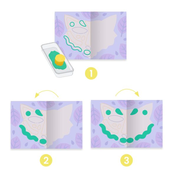 DJECO Symetrické malování Zvířata - Image 3