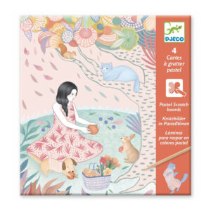 DJECO Vyškrabávací obrázky - Lesní víla