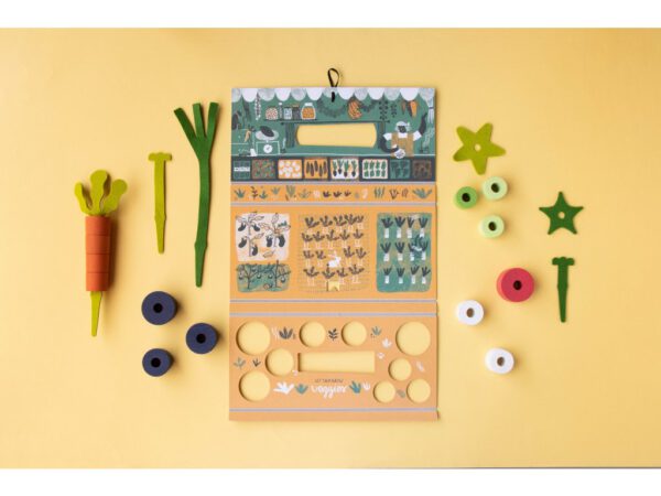 LONDJI Dřevěné puzzle My Veggies - Image 3