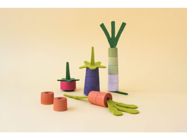LONDJI Dřevěné puzzle My Veggies - Image 4