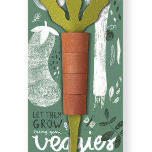 LONDJI Dřevěné puzzle My Veggies