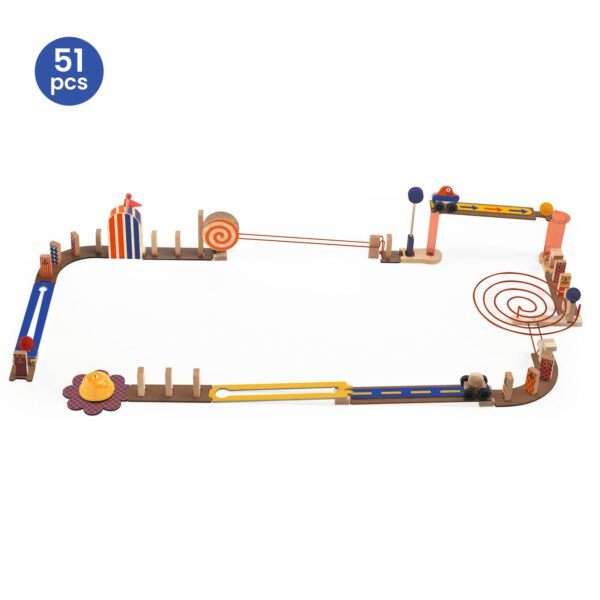 DJECO Dráha Zig & go Junior - Racer - 51pcs - Image 2