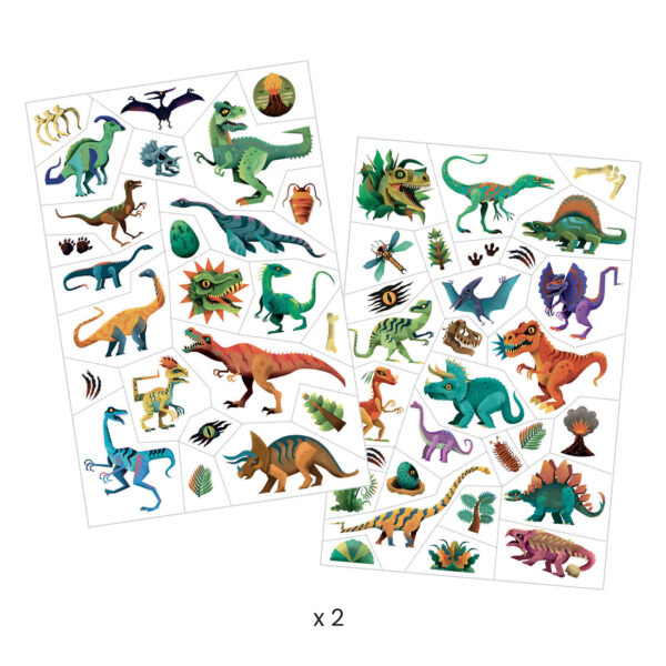 DJECO Tetování Svět dinosaurů - Image 2