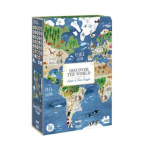 LONDJI Velké puzzle Objevuj svět