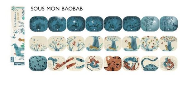 MOULIN ROTY Promítací pohádky Zvířátka pod baobabem - Image 2