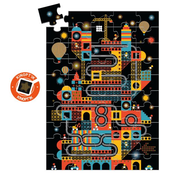 DJECO Kinoptik puzzle Město - Image 2