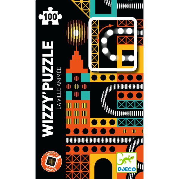 DJECO Kinoptik puzzle Město